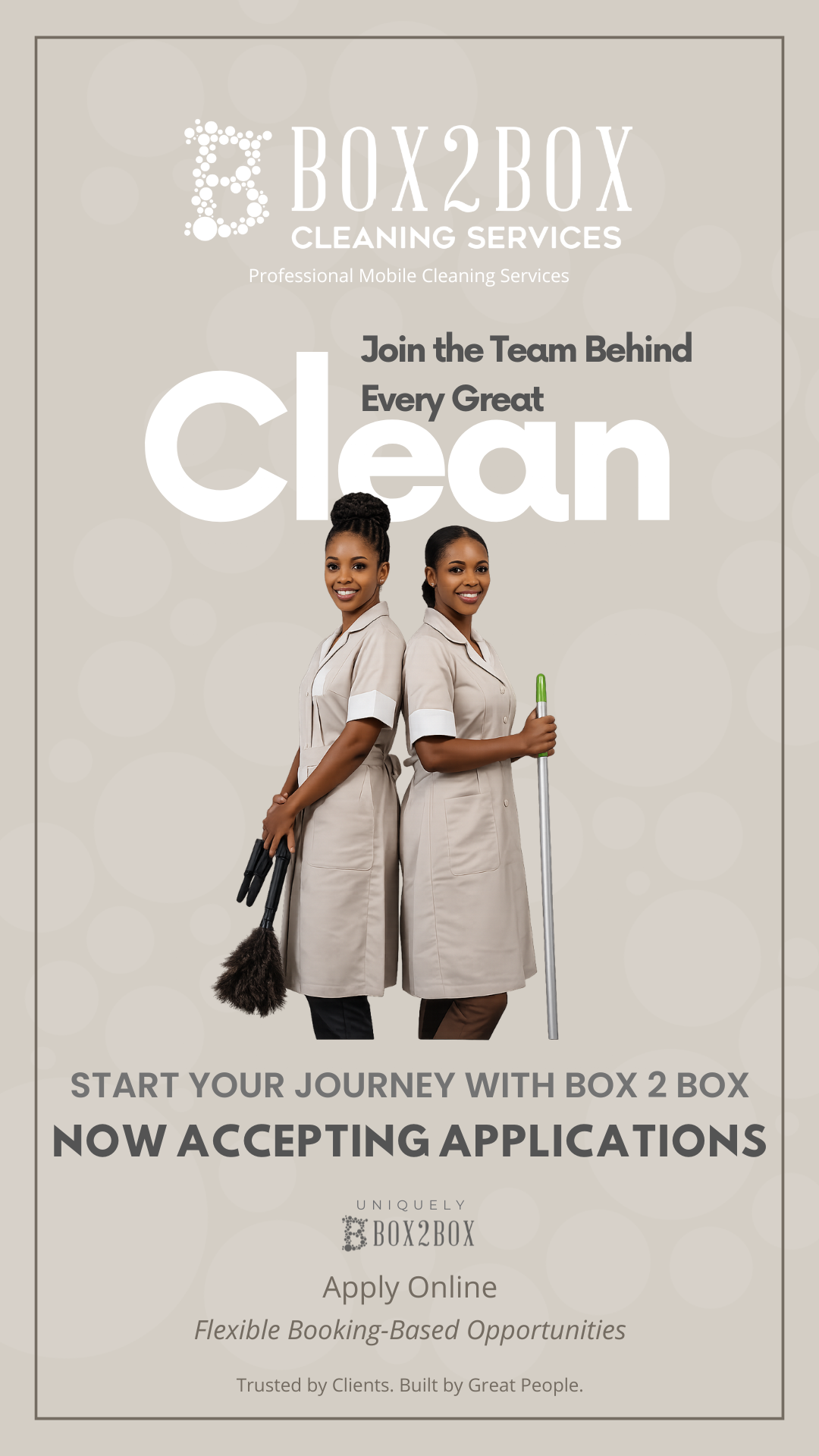 Box 2 Box Cleaning Services - We Clean Homes